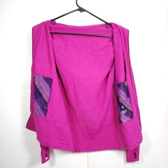 Lululemon Women's Stride Size 4 Pink Full-Zip Hooded Athletic Basic Jacket - Picture 8 of 12